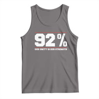 92 Percent Black Woman Power Tank Top 92% Our Unity Is Our Strength
