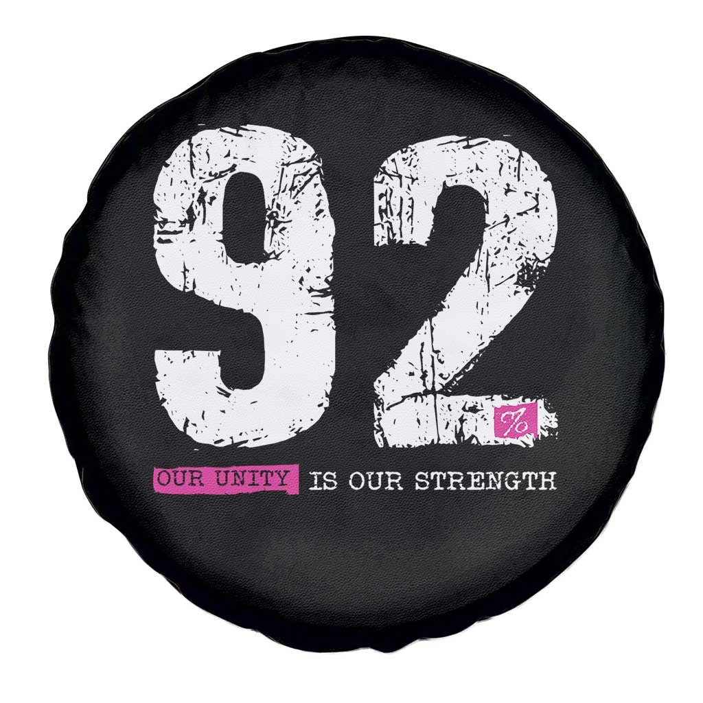 The 92% Black Women Power Spare Tire Cover Black History Month - Wonder Print Shop