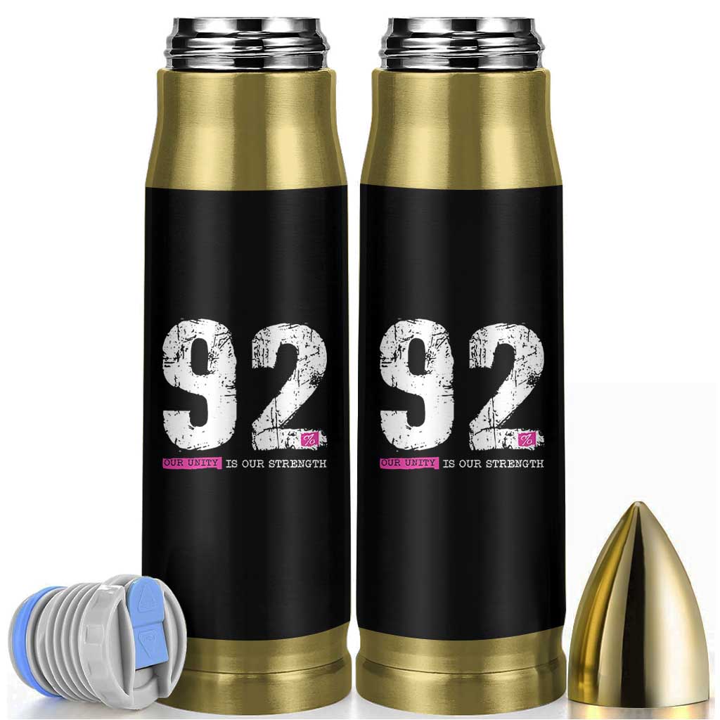 The 92% Black Women Power Bullet Tumbler Black History Month - Wonder Print Shop