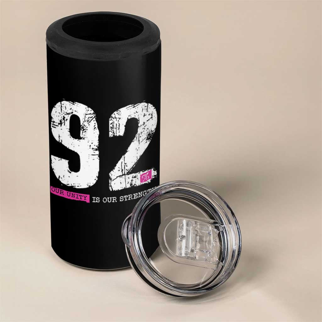 The 92% Black Women Power 4 in 1 Can Cooler Tumbler Black History Month - Wonder Print Shop