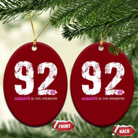 The 92% Black Women Power Ceramic Ornament Black History Month - Wonder Print Shop