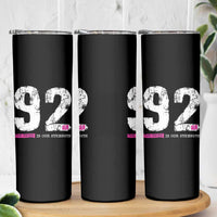 The 92% Black Women Power Skinny Tumbler Black History Month - Wonder Print Shop