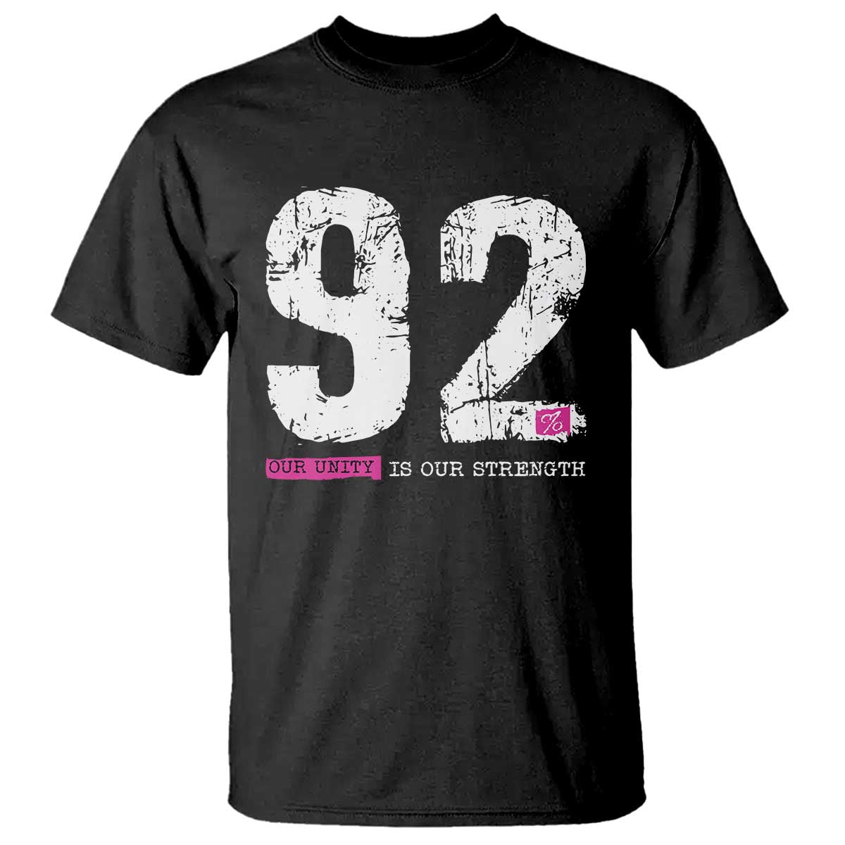 The 92% Black Women Power T Shirt Black History Month - Wonder Print Shop
