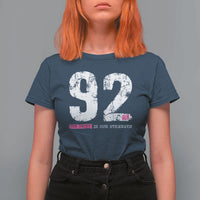 The 92% Black Women Power T Shirt For Women Black History Month - Wonder Print Shop
