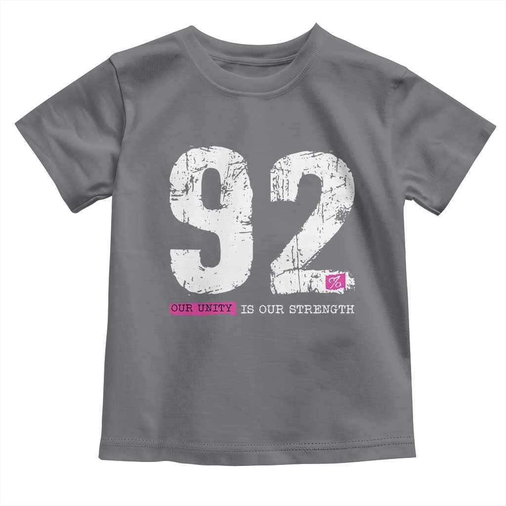 The 92% Black Women Power Toddler T Shirt Black History Month - Wonder Print Shop