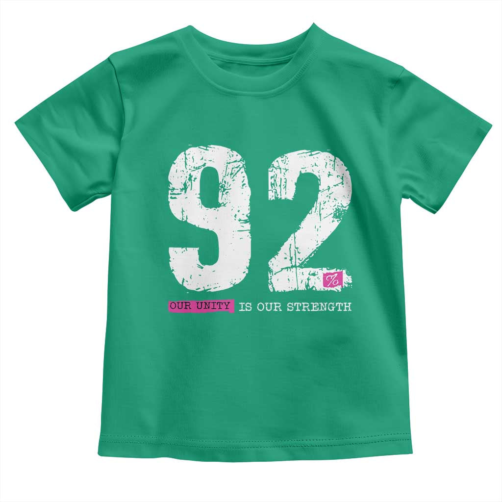 The 92% Black Women Power Toddler T Shirt Black History Month - Wonder Print Shop