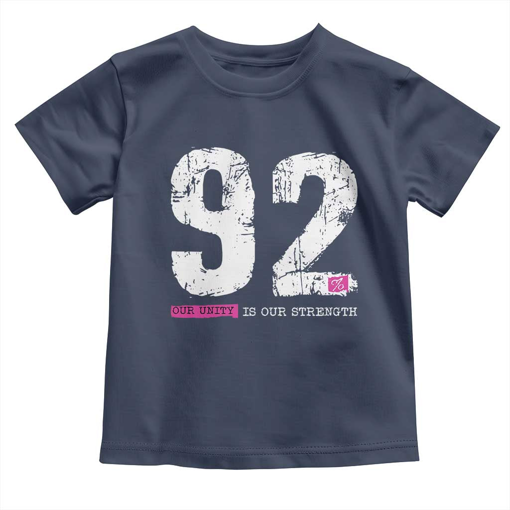 The 92% Black Women Power Toddler T Shirt Black History Month - Wonder Print Shop