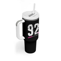 The 92% Black Women Power Tumbler With Handle Black History Month - Wonder Print Shop