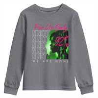 The 92% Black Women Power Youth Sweatshirt For Us Only 92% We Are Done