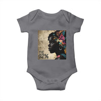 The 92% Black Women Power Baby Onesie 92 Percent Floral Melanin Girls