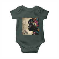 The 92% Black Women Power Baby Onesie 92 Percent Floral Melanin Girls