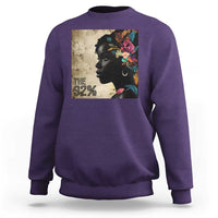 The 92% Black Women Power Sweatshirt 92 Percent Floral Melanin Girls