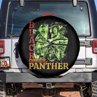 Vintage Black Panther Party Spare Tire Cover Newton Seale Shakur Black History Month Juneteenth - Wonder Print Shop