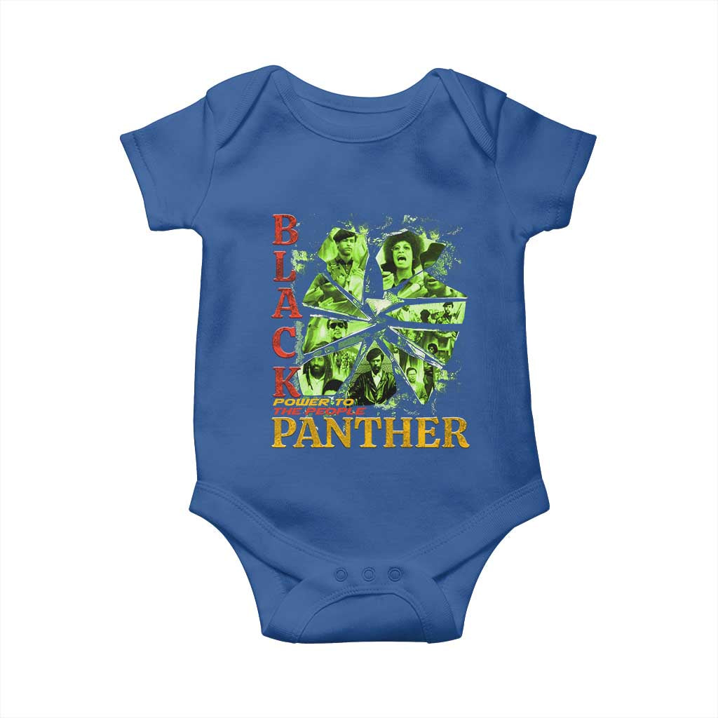 Vintage Black Panther Party Baby Onesie Newton Seale Shakur Black History Month Juneteenth - Wonder Print Shop