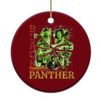 Vintage Black Panther Party Ceramic Ornament Newton Seale Shakur Black History Month Juneteenth - Wonder Print Shop