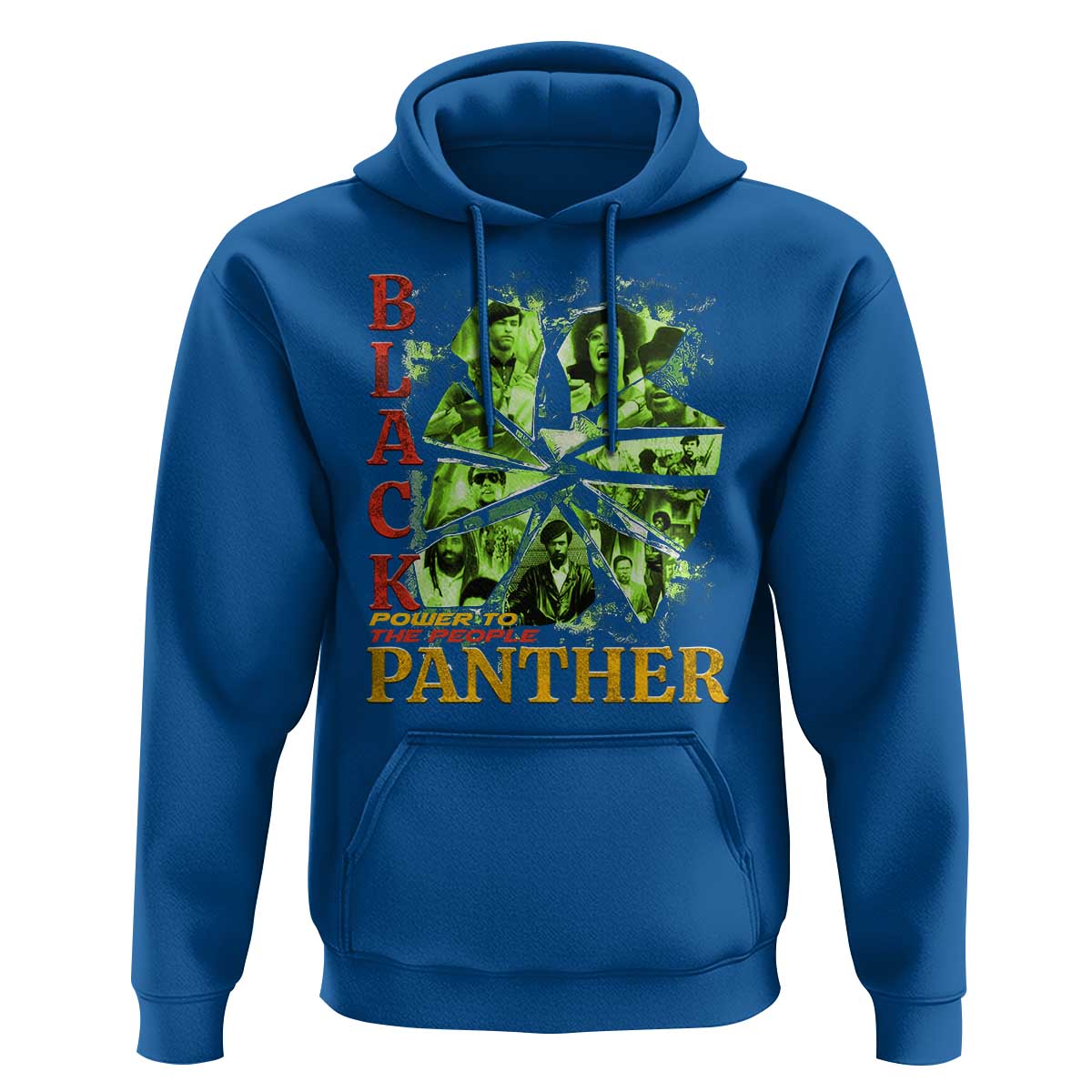 Vintage Black Panther Party Hoodie Newton Seale Shakur Black History Month Juneteenth - Wonder Print Shop