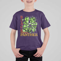 Vintage Black Panther Party T Shirt For Kid Newton Seale Shakur Black History Month Juneteenth - Wonder Print Shop