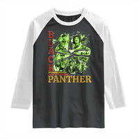 Vintage Black Panther Party Raglan Shirt Newton Seale Shakur Black History Month Juneteenth - Wonder Print Shop