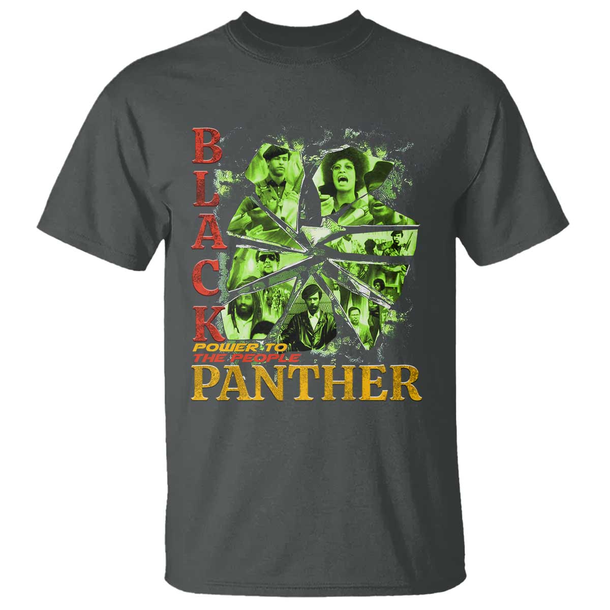 Vintage Black Panther Party T Shirt Newton Seale Shakur Black History Month Juneteenth - Wonder Print Shop