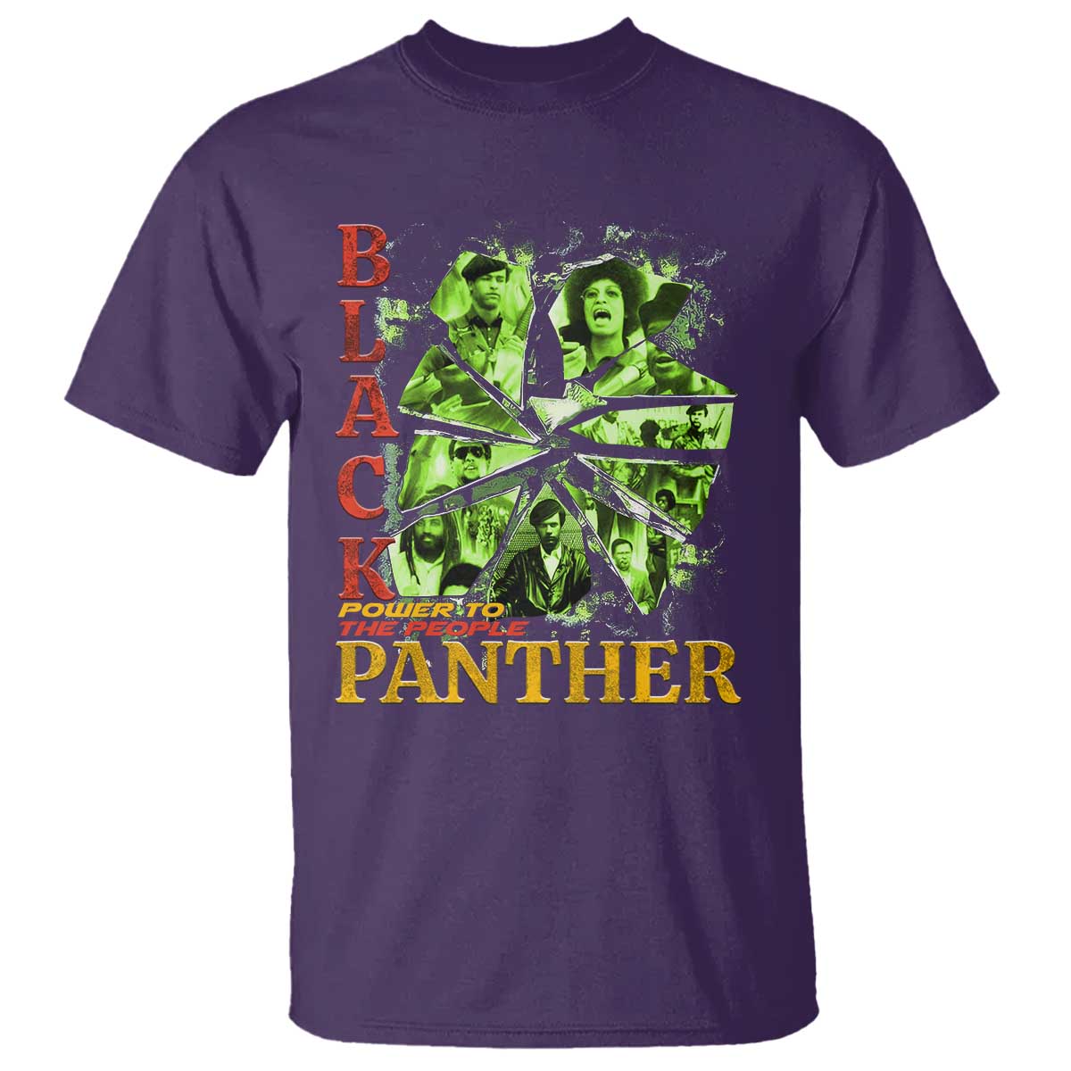 Vintage Black Panther Party T Shirt Newton Seale Shakur Black History Month Juneteenth - Wonder Print Shop