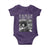 Power To The People Baby Onesie Black History Angela Davis Black Panther Party - Wonder Print Shop