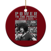 Power To The People Ceramic Ornament Black History Angela Davis Black Panther Party - Wonder Print Shop