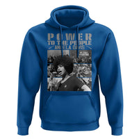Power To The People Hoodie Black History Angela Davis Black Panther Party - Wonder Print Shop
