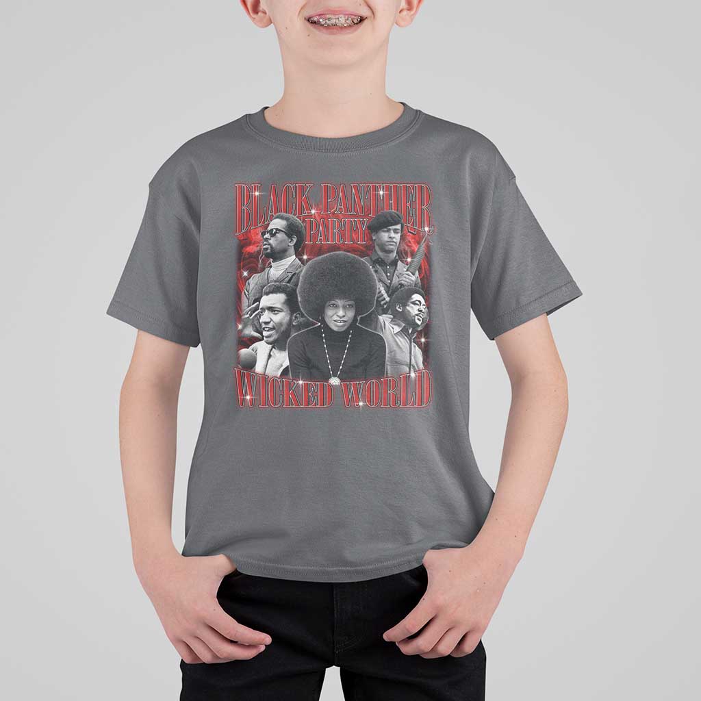 Black Panther Party T Shirt For Kid Black History Month