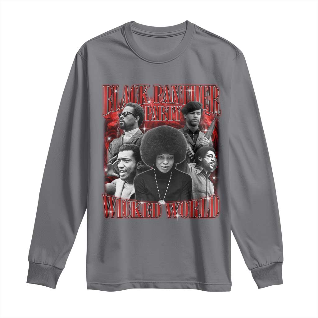 Black Panther Party Long Sleeve Shirt Black History Month