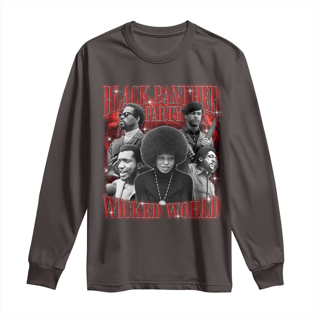 Black Panther Party Long Sleeve Shirt Black History Month