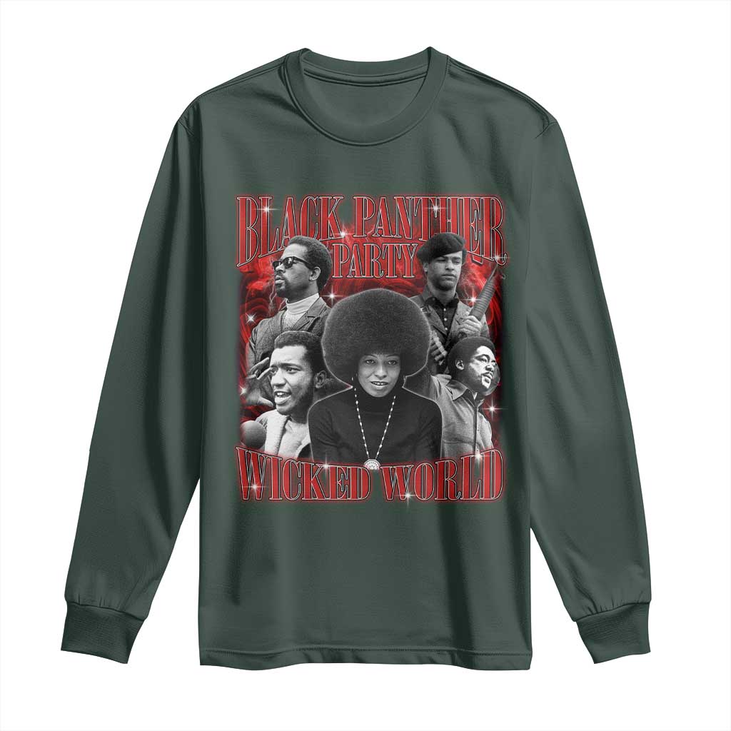 Black Panther Party Long Sleeve Shirt Black History Month