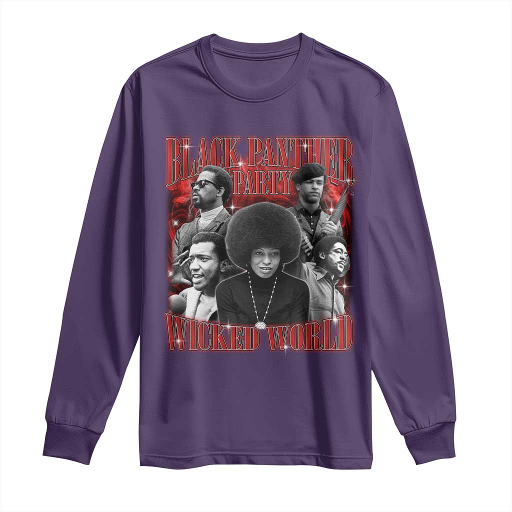 Black Panther Party Long Sleeve Shirt Black History Month