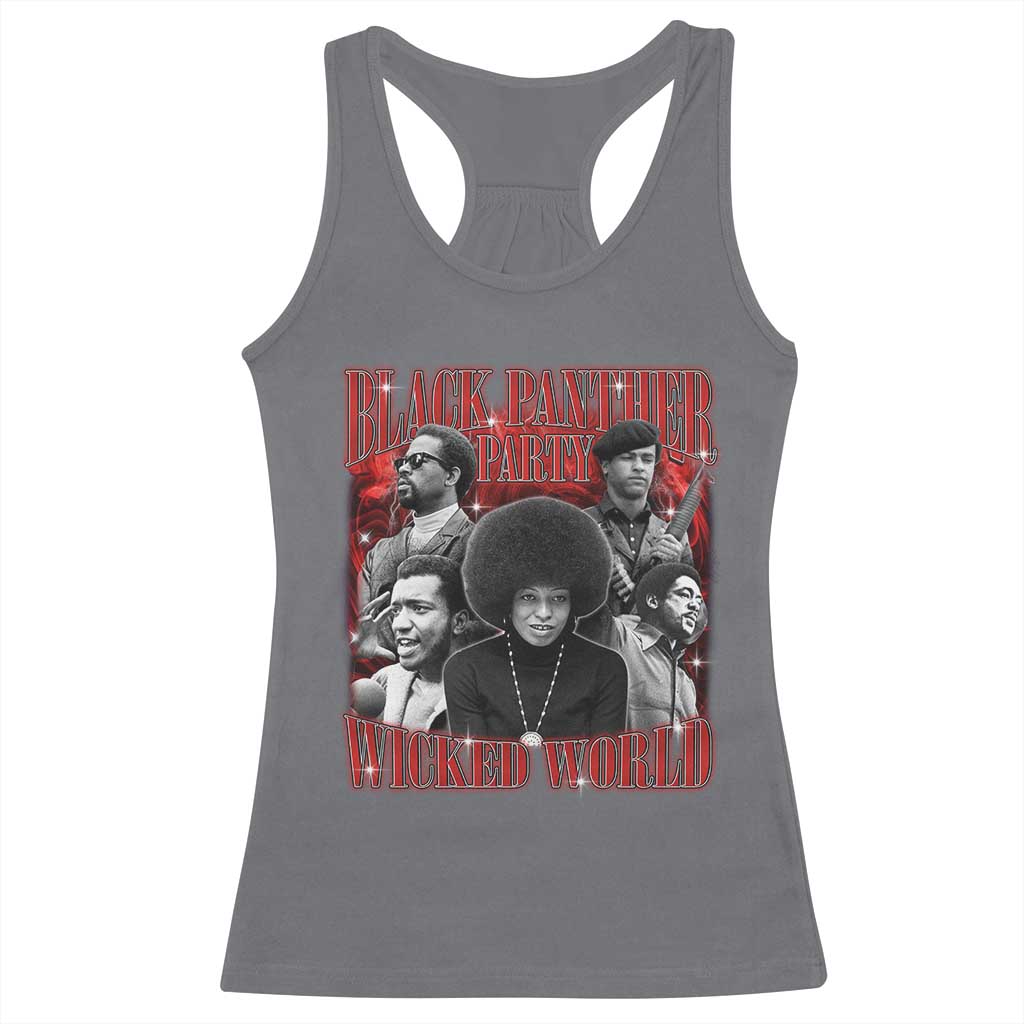 Black Panther Party Racerback Tank Top Black History Month