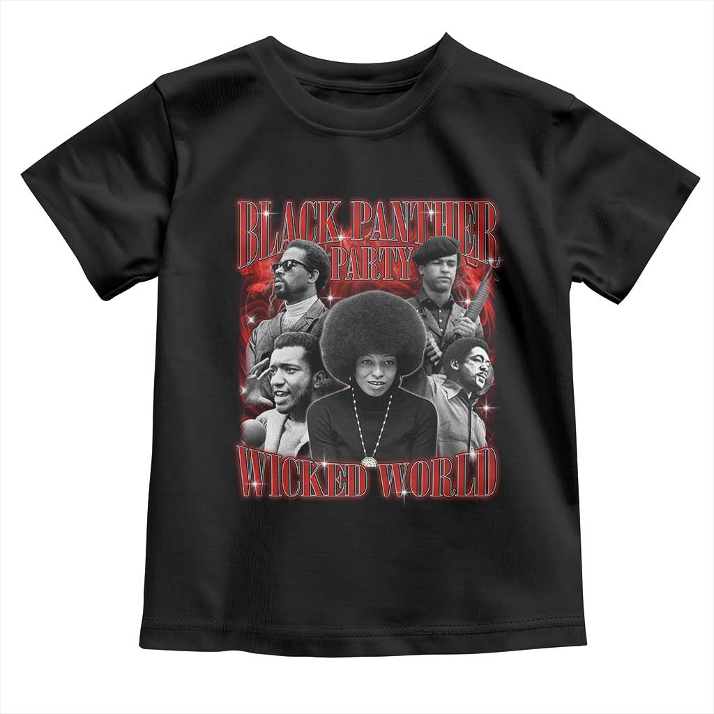 Black Panther Party Toddler T Shirt Black History Month