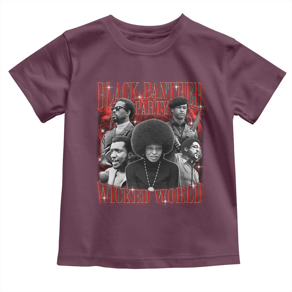 Black Panther Party Toddler T Shirt Black History Month