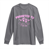 Personalized Gender Reveal Long Sleeve Shirt Custom Text Baby Girl Reveal Pink Family Matching