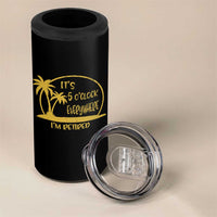 Retirement 4 in 1 Can Cooler Tumbler It's 5 O'clock Everywhere I'm Retired Summer Vibes