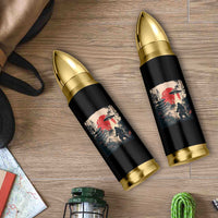 Samurai Bigfoot Bullet Tumbler Funny Japanese Retro Vintage Sasquatch Graphic Ukiyo-e Art - Wonder Print Shop