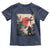 Samurai Bigfoot Toddler T Shirt Funny Japanese Retro Vintage Sasquatch Graphic Ukiyo-e Art - Wonder Print Shop