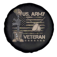 US Army Veteran Flag Spare Tire Cover - Wonder Print Shop