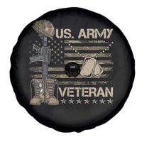 US Army Veteran Flag Spare Tire Cover - Wonder Print Shop
