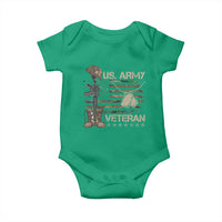 US Army Veteran Flag Baby Onesie - Wonder Print Shop