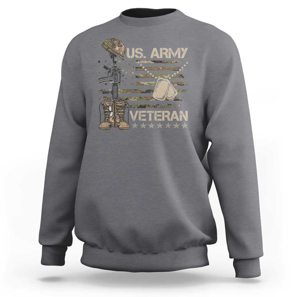 US Army Veteran Flag Sweatshirt - Wonder Print Shop