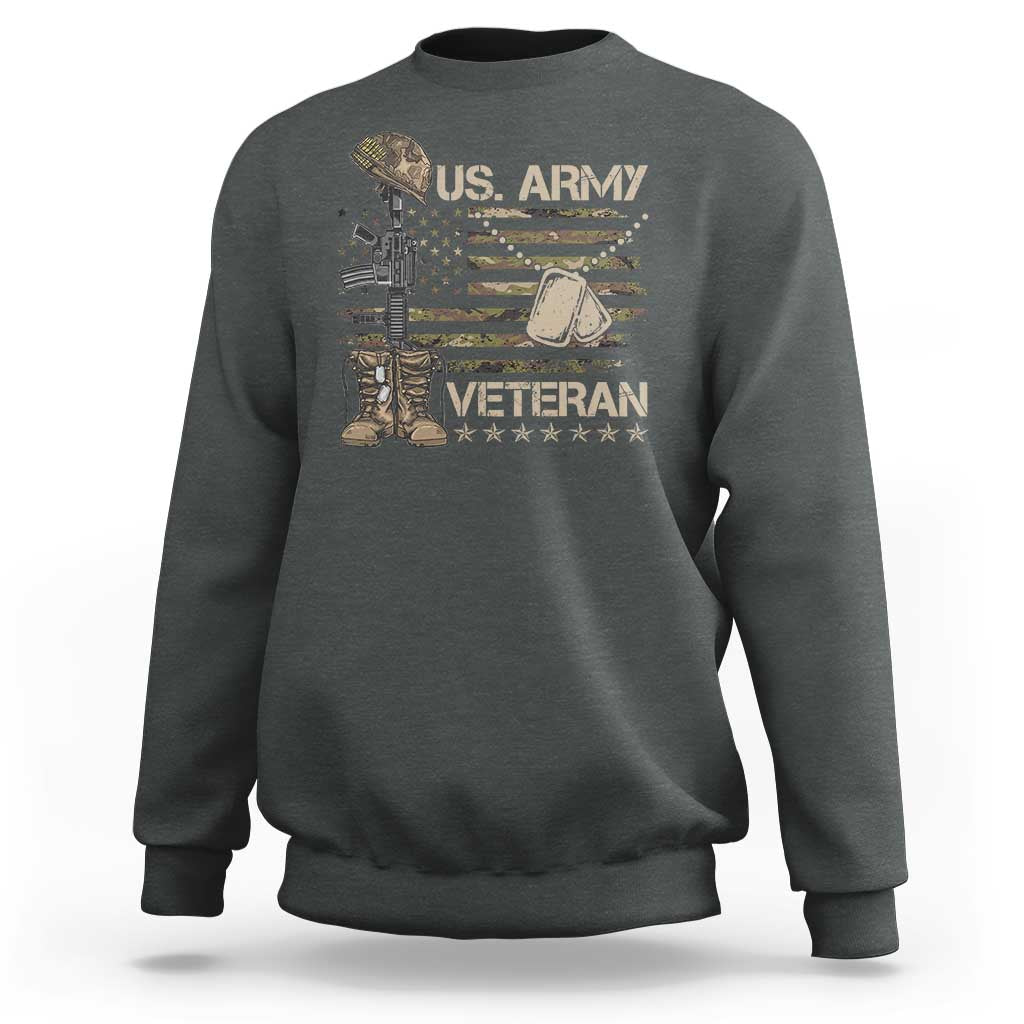US Army Veteran Flag Sweatshirt - Wonder Print Shop