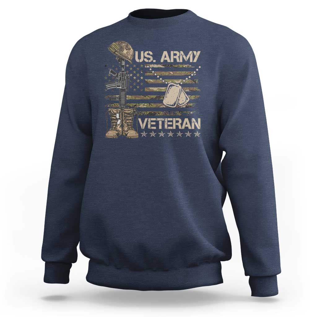US Army Veteran Flag Sweatshirt - Wonder Print Shop
