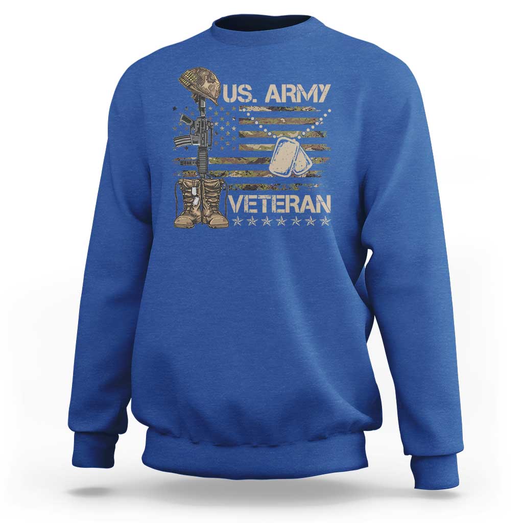 US Army Veteran Flag Sweatshirt - Wonder Print Shop