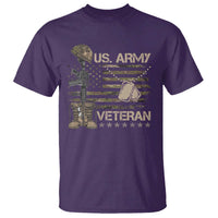 US Army Veteran Flag T Shirt - Wonder Print Shop