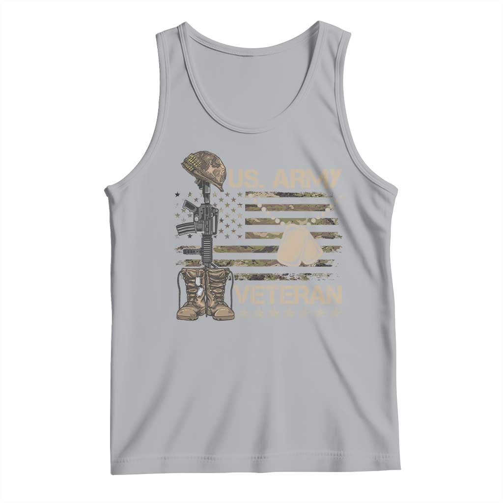 US Army Veteran Flag Tank Top - Wonder Print Shop