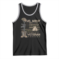 US Army Veteran Flag Tank Top - Wonder Print Shop