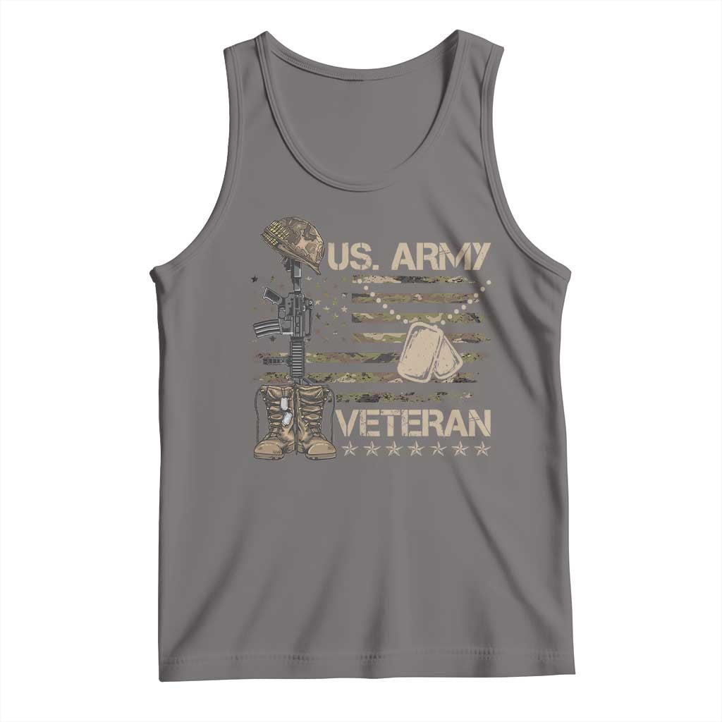 US Army Veteran Flag Tank Top - Wonder Print Shop